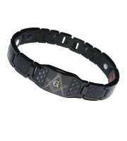 Magnet Ceramic Bracelet full black