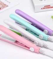 Hair Straightener Portable Mini Electric Flat Irons Curling Ceramic Salon